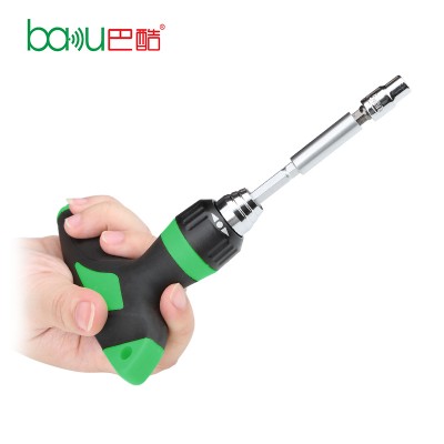 BAKU ba-3037 Professional glasses mobile magnetic port screwdriver set for wholesales